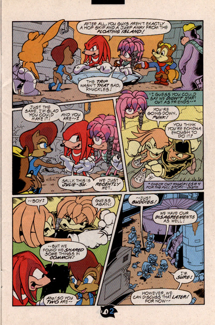 Sonic - Archie Adventure Series December 1997 Page 3